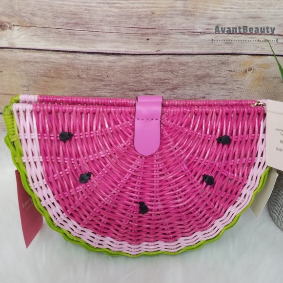 NEW Kate Spade Picnic Perfect Watermelon Crossbody - Picture 4 of 13